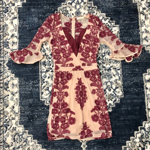 Anthropologie Dresses & Skirts - New For Love and Lemons Lace Mini Dress